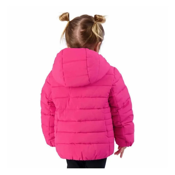 Gerry Kids' Jersey Lined Jacket Pink Zippered Pockets 2T 3T 4T - Picture 4 of 10